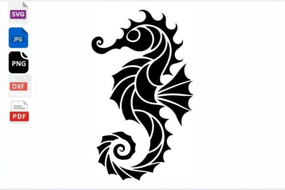 Download Seahorse SVG Cut File Nautical Ocean - Premium Resources