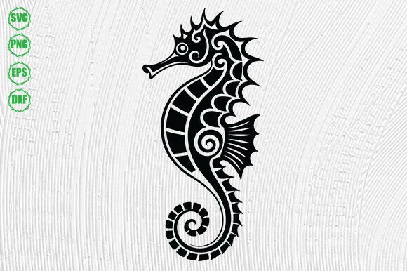 Download Tribal Seahorse Svg - Premium Bundle