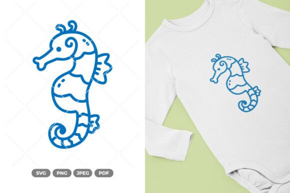 Download Seahorse SVG &amp; Clipart - Premium Bundle