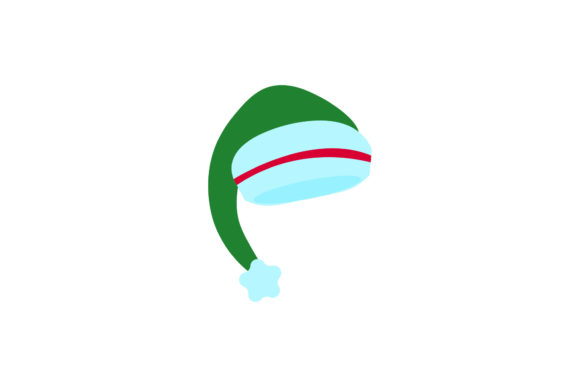 Download Green Hat Cute Christmas Trendy Art - Trendy art Collection